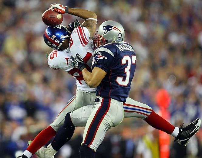 David Tyree David Tyrees helmet catch Super Bowl XLII Giants Pinterest