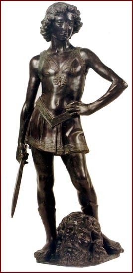 David (Verrocchio) Copy Of David Del Verrocchio Sculptures