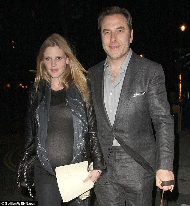 David Walliams Lara Stone and David Walliams welcome first child together and its