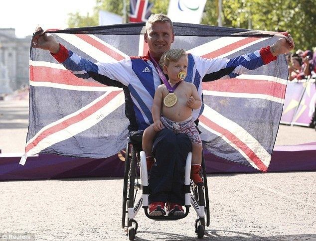 David Weir (wheelchair athlete) Paralympics 2012 David Weir wins another gold in the marathon to
