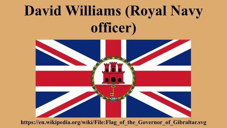 David Williams (Royal Navy officer) David Williams Royal Navy officer YouTube