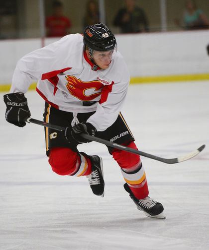 David Wolf (ice hockey) Flames prospect David Wolf left summer development camp a