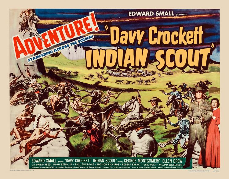 Davy Crockett, Indian Scout Davy Crockett Indian Scout United Artists 1950 Lobby Cards