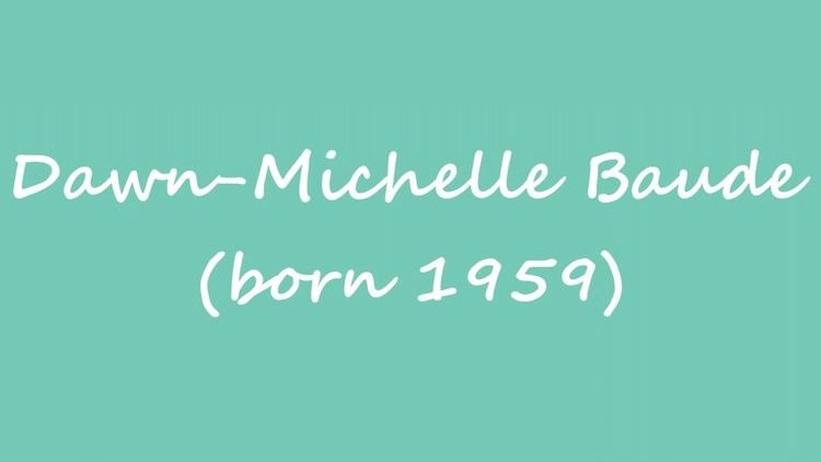 Dawn-Michelle Baude OBM Female poet DawnMichelle Baude born 1959 YouTube