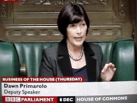 Dawn Primarolo Dawn Primarolo UK Parliament gives advice YouTube