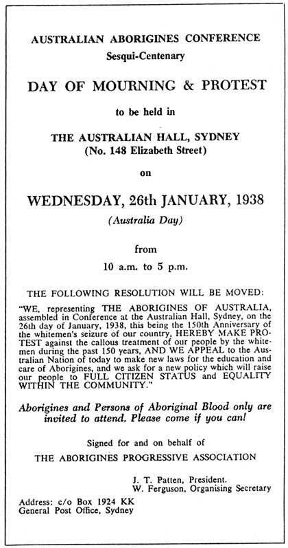 Day of Mourning (Australia)