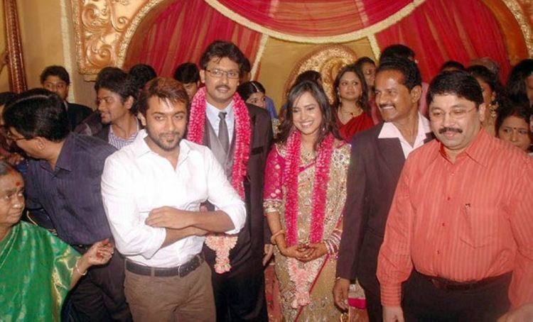 Dayanidhi Azhagiri Dayanidhi Azhagiri Marriage Wedding Reception Photos Pics