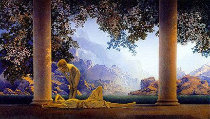 Daybreak (painting) Welcoming Daybreak with Maxfield Parrish Mental Floss