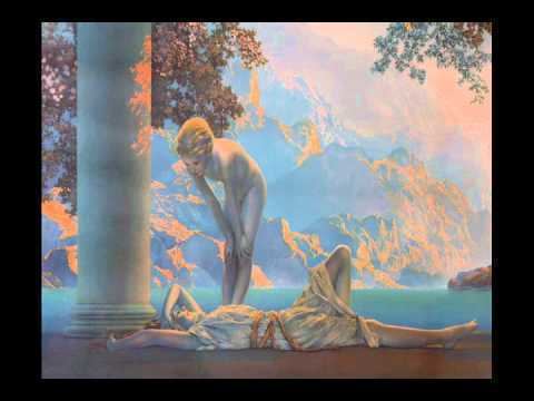 Daybreak (painting) Daybreak A painting of Maxfield Parrish Celtic Song YouTube