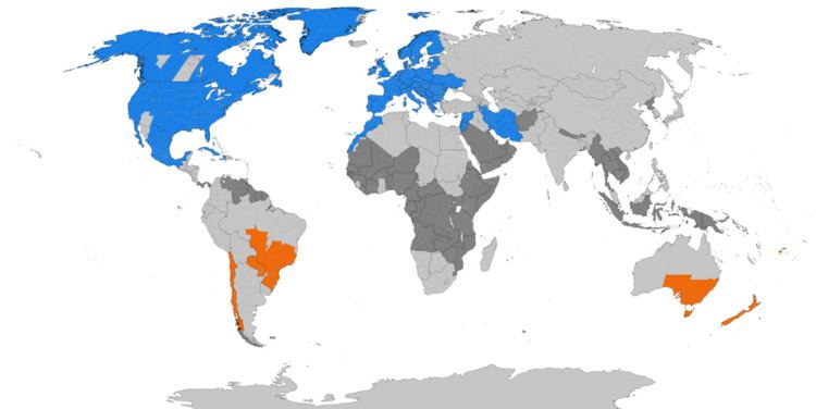 Daylight saving time by country