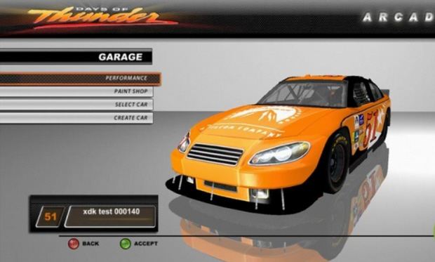 Days of Thunder (2011 video game) Days of Thunder Arcade Achievements guide XBLA Xbox 360