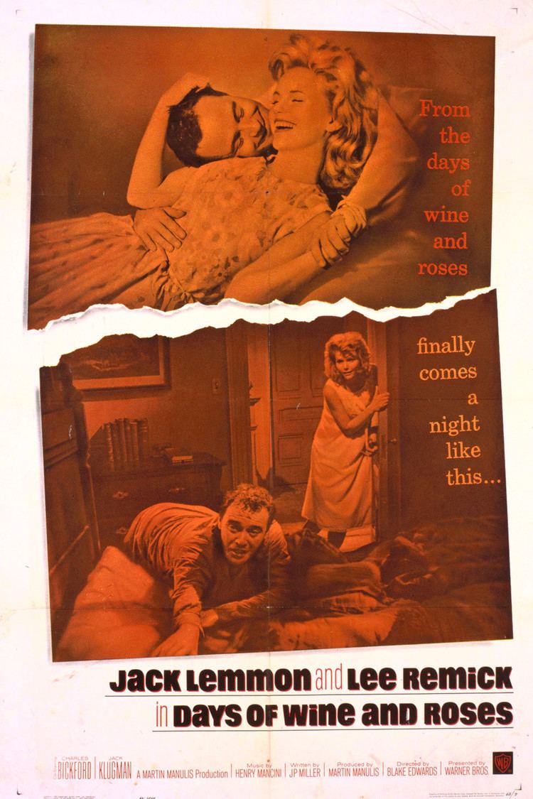 Days of Wine and Roses (film) wwwgstaticcomtvthumbmovieposters3694p3694p