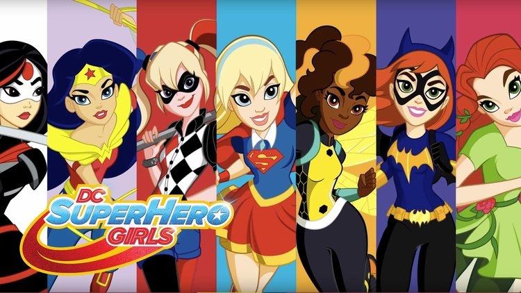 DC Super Hero Girls Get Your Cape On Lyric Video DC Super Hero Girls YouTube