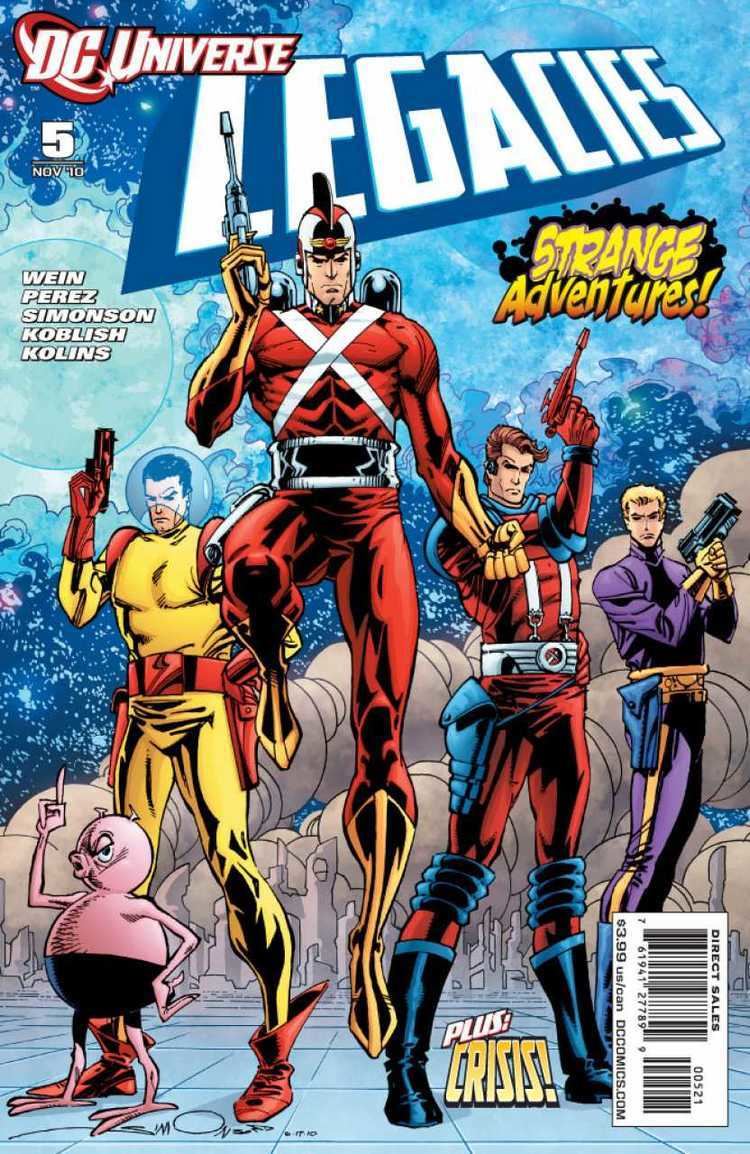 DC Universe: Legacies DC Universe Legacies 5 Crisis Shapshot Resistance