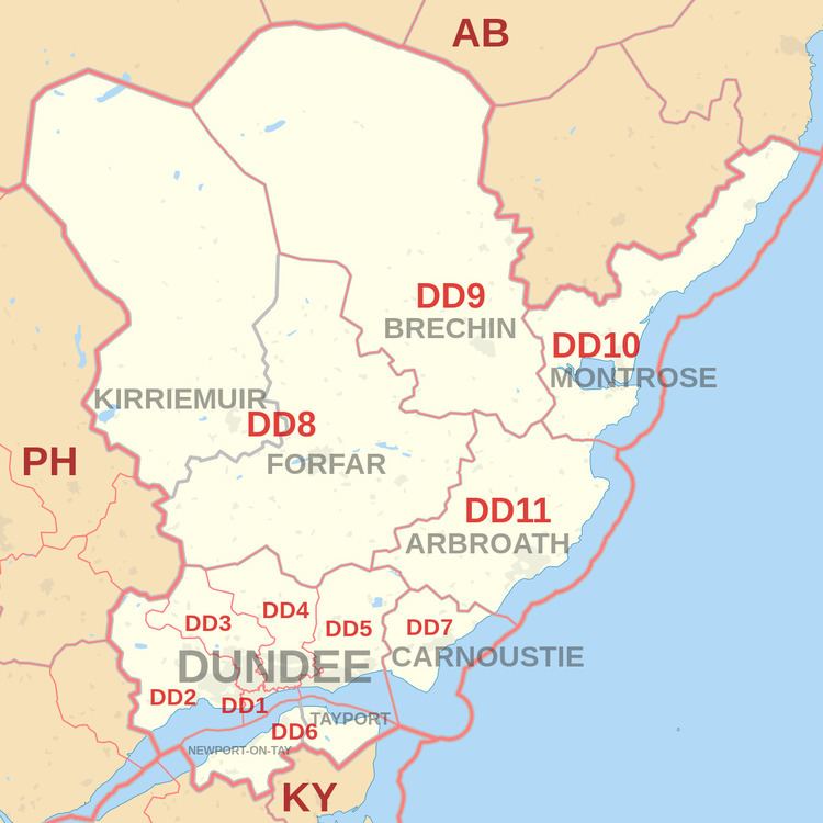 DD postcode area