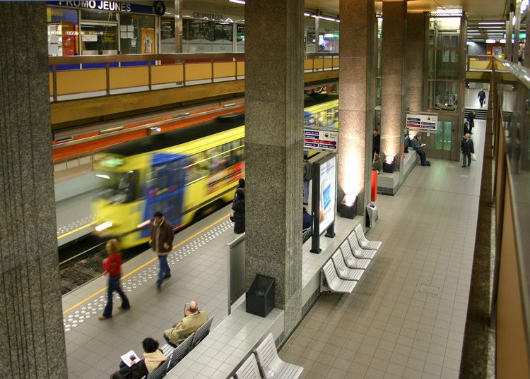 De Brouckère metro station