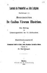 De Casibus Virorum Illustrium httpsarchiveorgservicesimglaurentsdepremi00