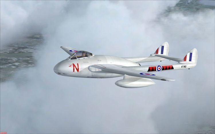 De Havilland Vampire Acceleration DeHavilland Vampire for FSX