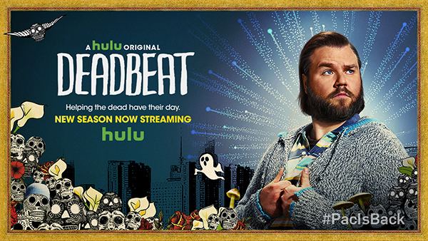 Deadbeat (TV series) Deadbeat Hulu TV Show Cancelled No Season Four canceled TV shows