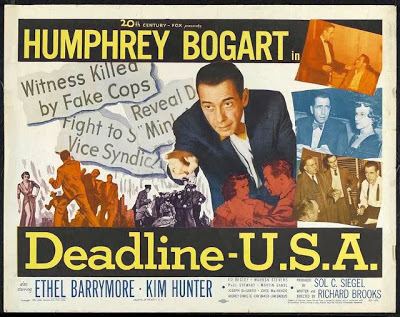 Deadline – U.S.A. Thrilling Days of Yesteryear Journalism in Classic Film Blogathon