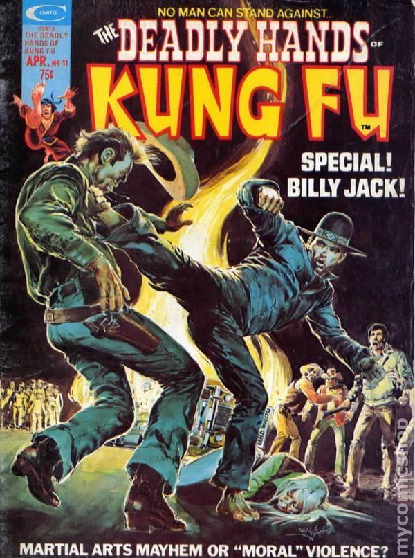 Deadly Hands of Kung Fu Deadly Hands of Kung Fu 1974 Magazine comic books