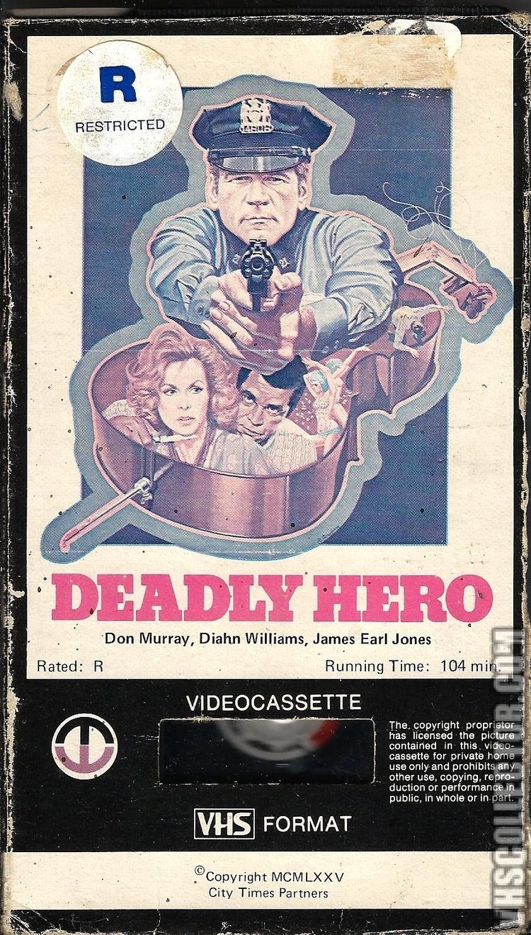 Deadly Hero Deadly Hero VHSCollectorcom Your Analog Videotape Archive