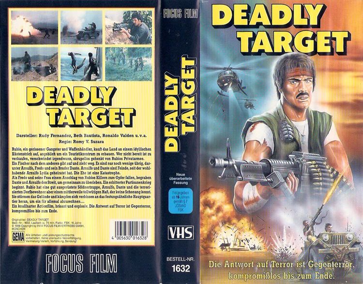 Deadly Target RetroDaze VHS Covers