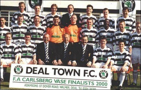 Deal Town F.C. BBC Sport Football Deal39s greatest day remembered 10 years on
