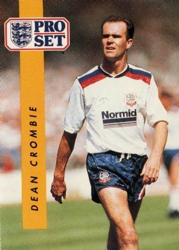 Dean Crombie BOLTON WANDERERS Dean Crombie 311 PROSET 1990 1991 Football