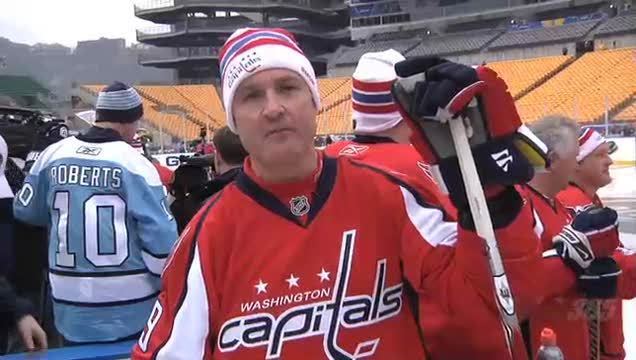 Dean Evason Mic39D Up with Dean Evason Alumni Game Video NHL