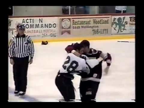 Dean Mayrand Dean Mayrand vs Joel Theriault LNAH 19 09 04 YouTube