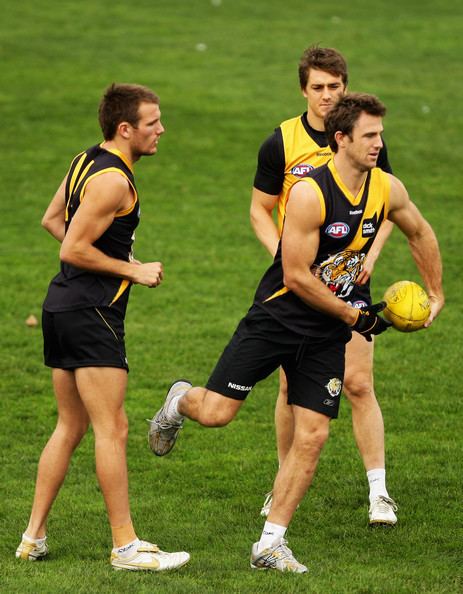 Dean Polo Dean Polo Pictures Richmond Tigers Training Session Zimbio