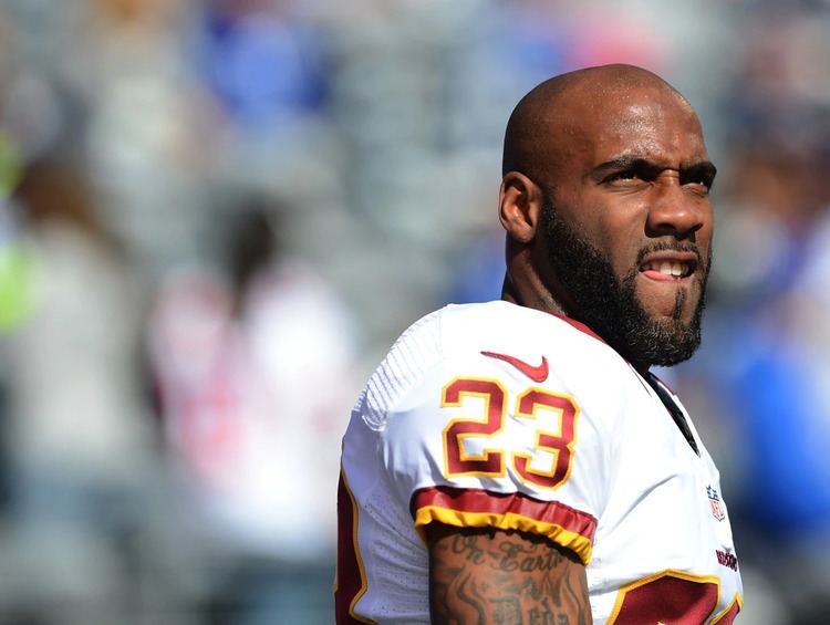 DeAngelo Hall DeAngelo Hall says he39s okay with paycut takes blame for