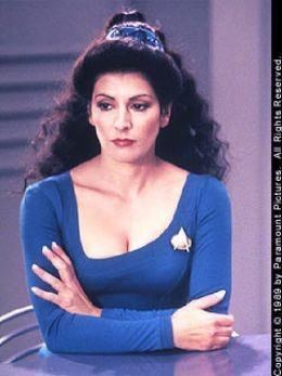 Deanna Troi Star Trek creative franchise Why is counselor Deanna Troi39s