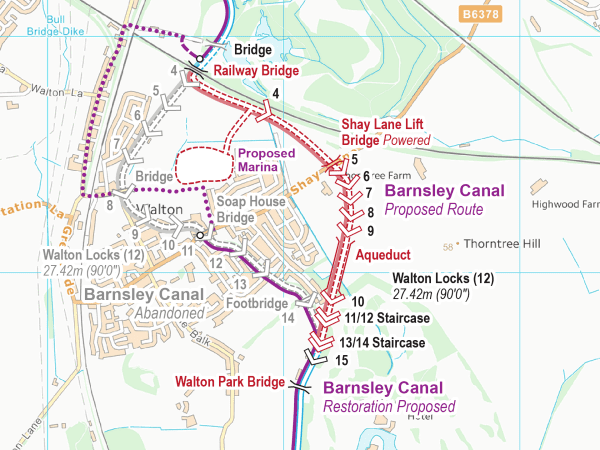 Dearne and Dove Canal Barnsley and Dearne amp Dove Canals Waterway Routes