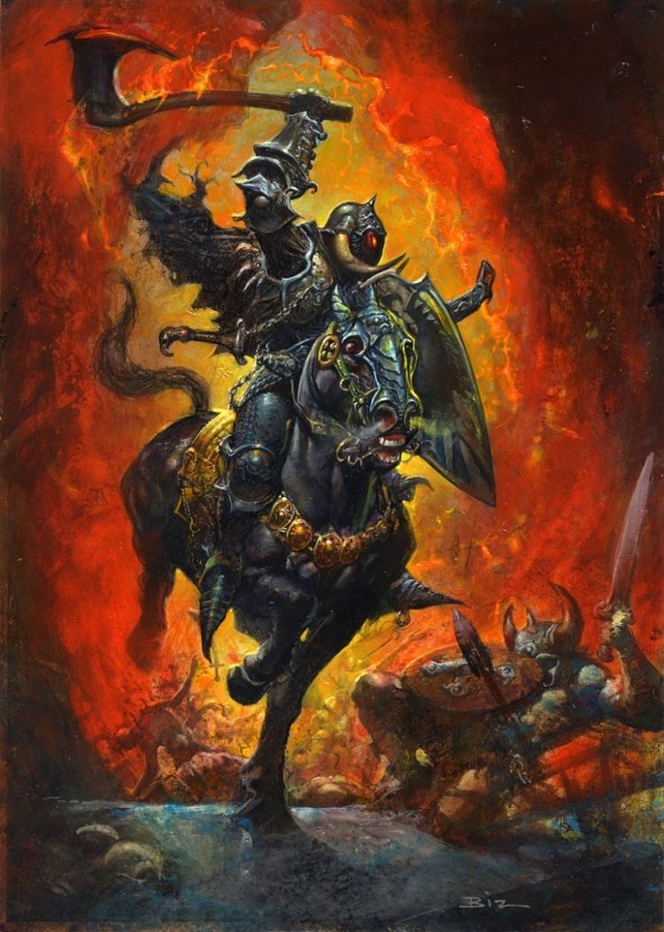 Death Dealer (painting) Death Dealer Painting by Simon Bisley SOLD in Simon Reed39s ART