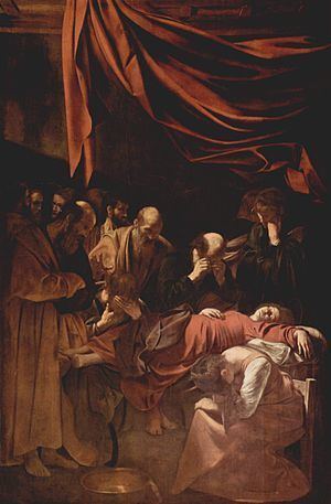 Death of the Virgin (Caravaggio) Death of the Virgin Caravaggio Wikipedia