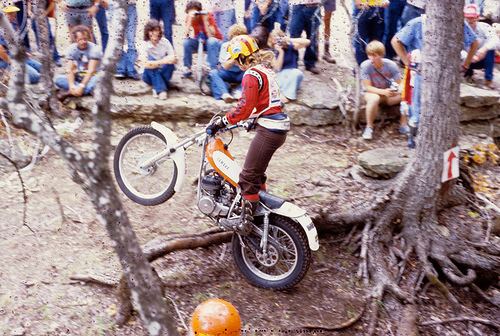 Debbie Evans Debbie Evans Motorcycle Maven amp Trick Trialist Moto Lady