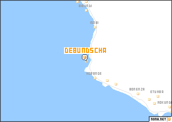 Debundscha Debundscha Cameroon map nonanet