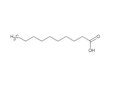 Decanoic acid decanoic acid C10H20O2 ChemSynthesis