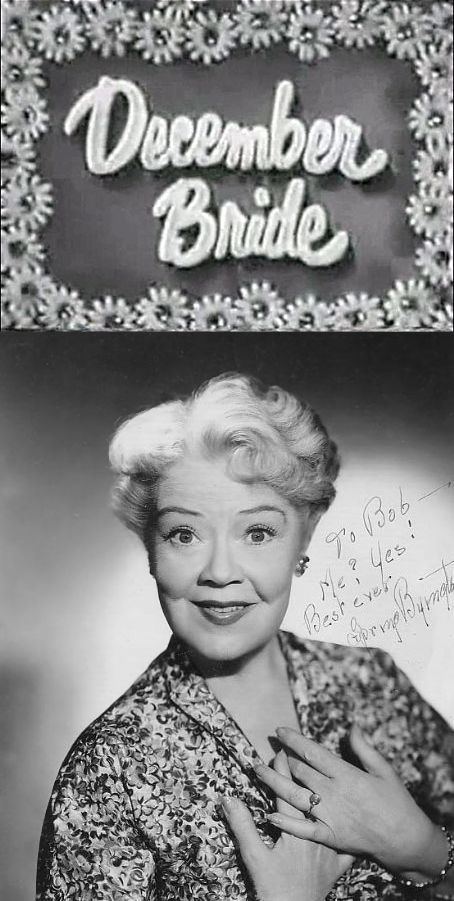 December Bride December Bride is an American sitcom that aired on the CBS from 1954
