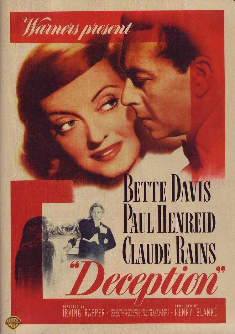 Deception (1946 film) DVD Savant Review Deception