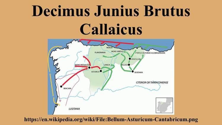 Decimus Junius Brutus Callaicus Decimus Junius Brutus Callaicus YouTube