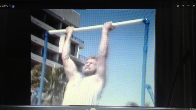 Declan Burns Pull up World Record Declan Burns 55 pull ups in 60 seconds 1981