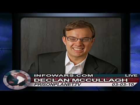 Declan McCullagh Declan McCullagh on Alex Jones 13 The Cybersecurity Bill