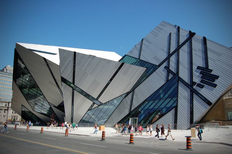 The Michael Lee-Chin Crystal in Toronto Canada designed by Daniel Libeskind