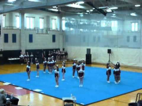 Dedham High School 2014 Regional Cheer competition Dedham High School YouTube