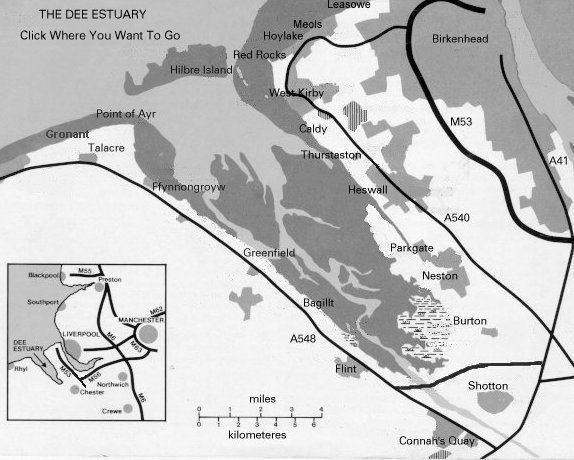 Dee Estuary Dee Estuary Map