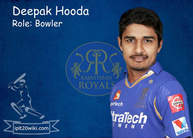 Deepak Hooda Deepak Hooda Rajasthan Royals RR IPL 2015 Player
