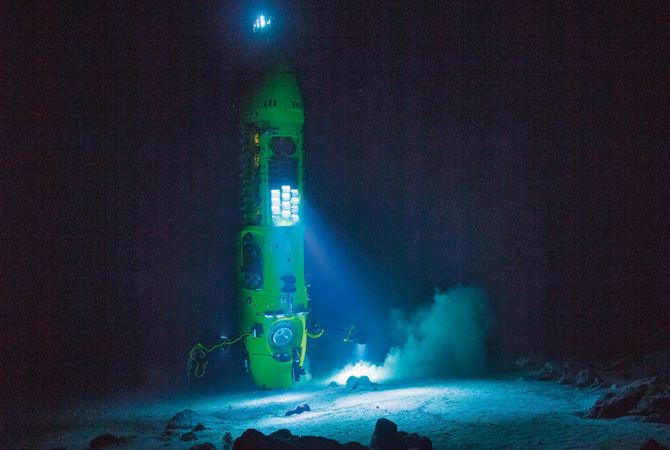 Deepsea Challenger DEEPSEA CHALLENGE Photo Gallery